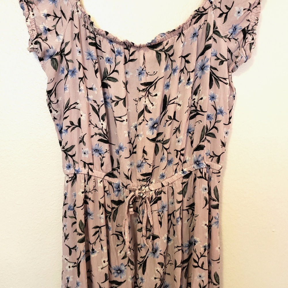 Pink Floral Dress